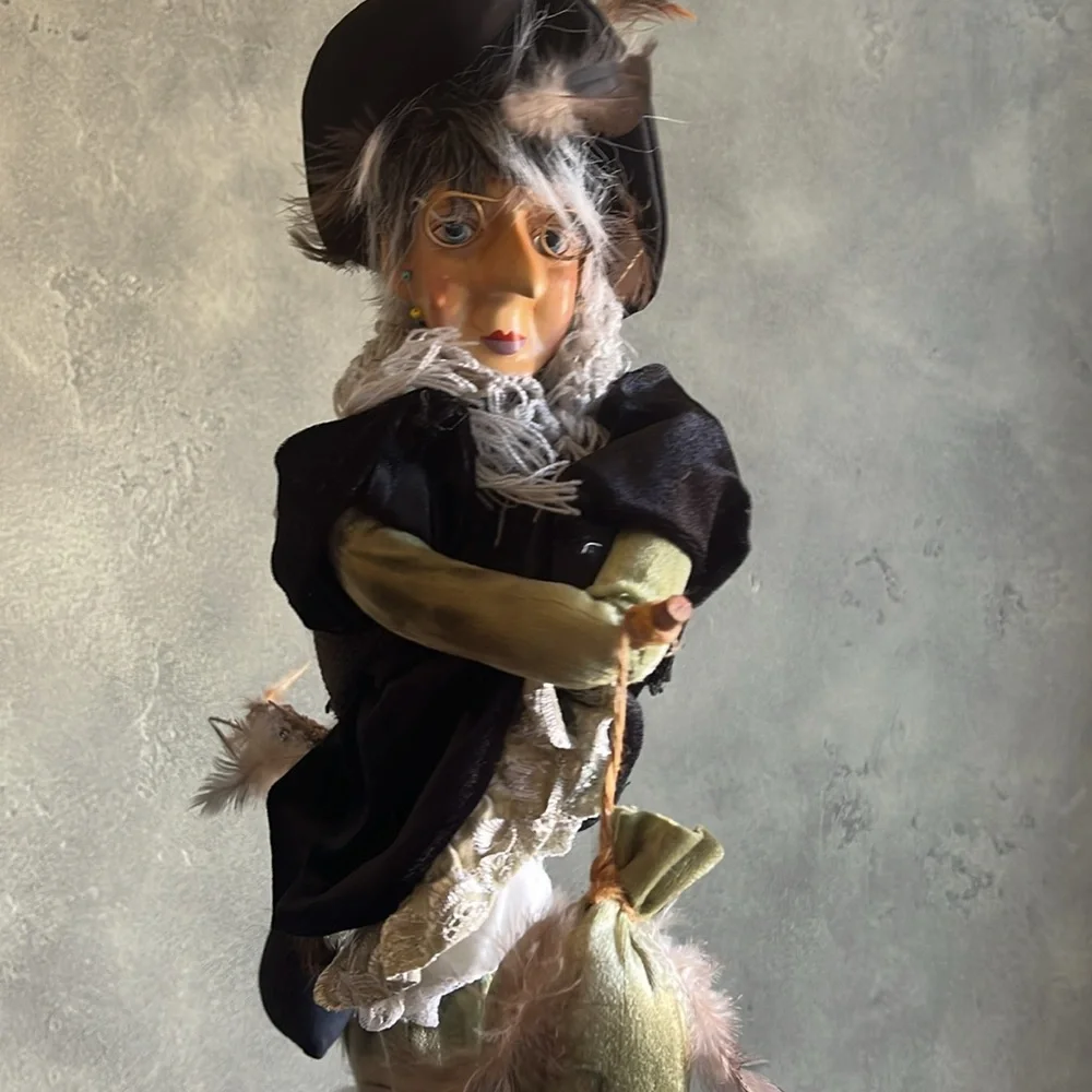 Charming Hanging Witch Decoration